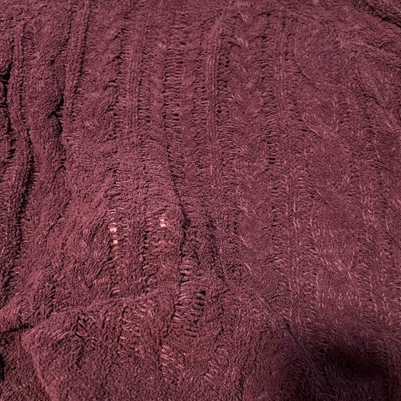 Burgundy Sweater (oversized) - Picture 3 of 5